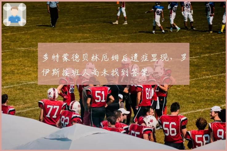 多特蒙德贝林厄姆后遗症显现，罗伊斯接班人尚未找到答案